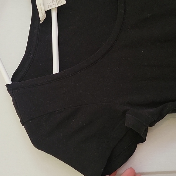 Black Basics Tee Shirt Bodycon Dress - Picture 4 of 6